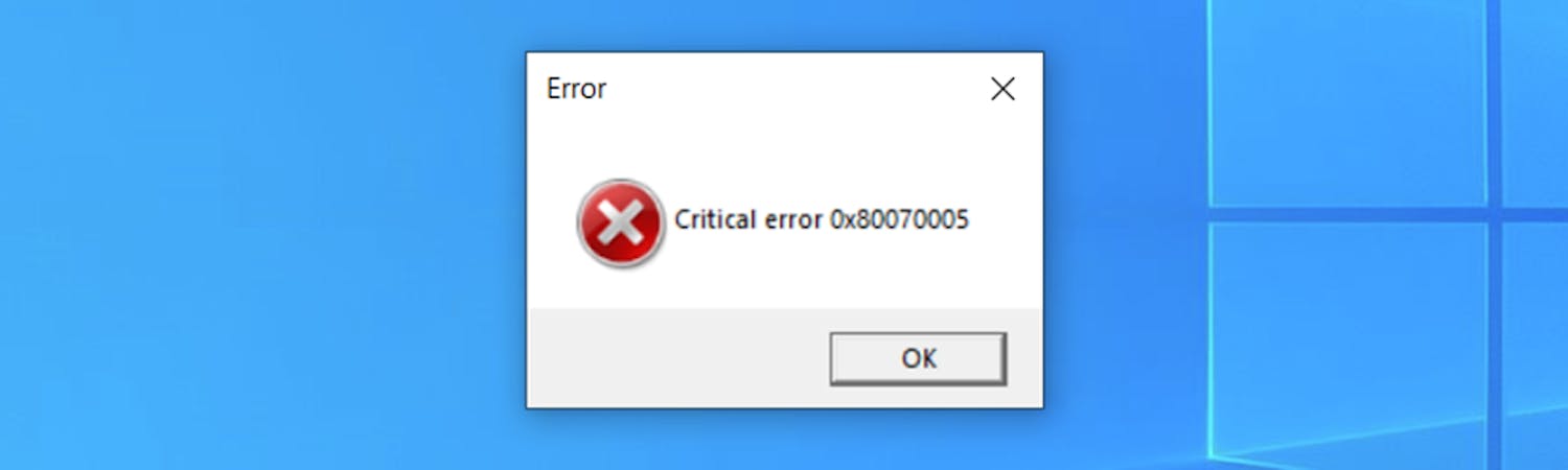 Fejlkode 0x80070005: Fejlmeddelelse om fejl 0x80070005 i Windows